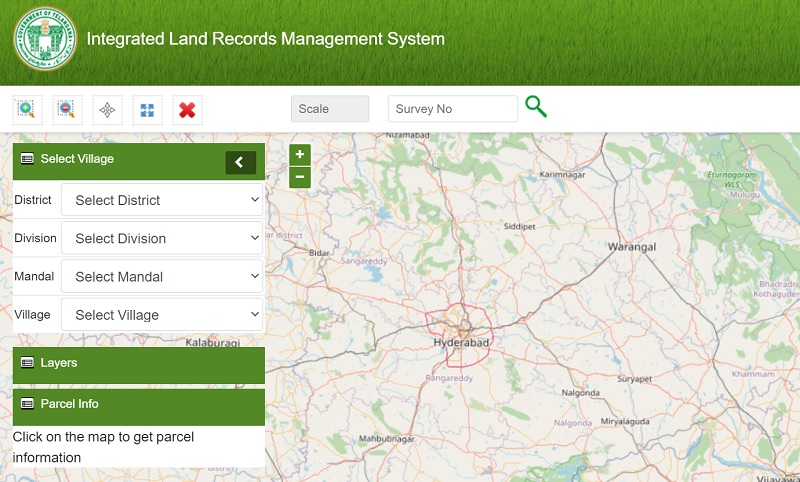 How To Get Village Map With Survey Numbers In Telangana Digital Telangana